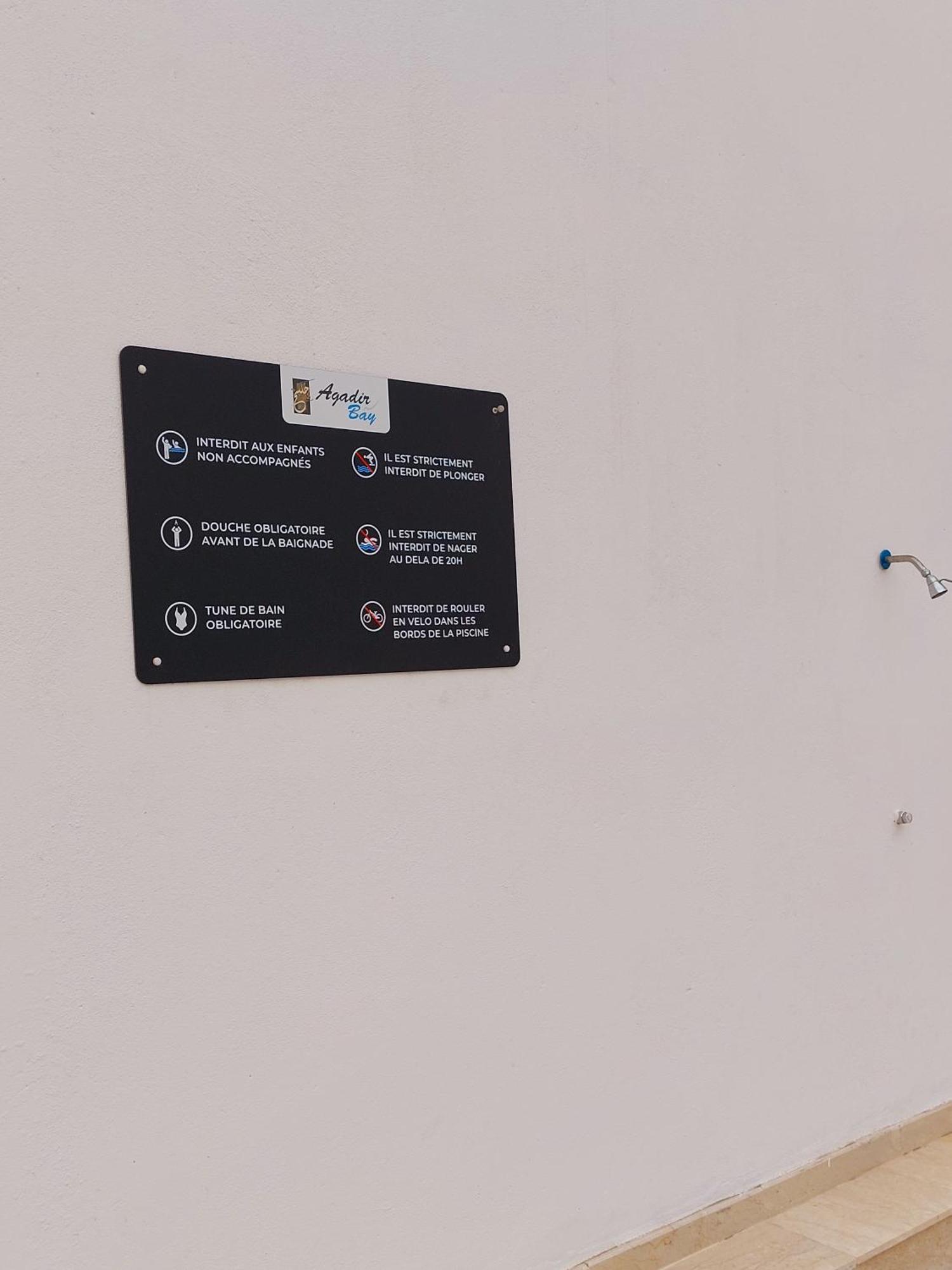 Appart Agadir Bay Centre Piscine Plage A 5Mnts A Pieds Exterior photo